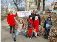 Покормите птиц зимой