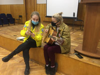 Встреча представителей студенческих отрядов в библиотеке